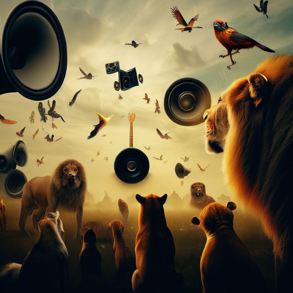 Speakers Everywhere - Music for All, Even Lions and Birds