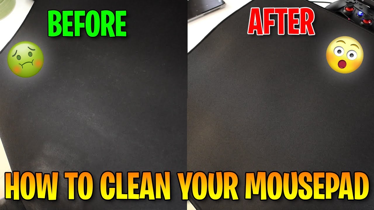 How to clean Mouse Pad